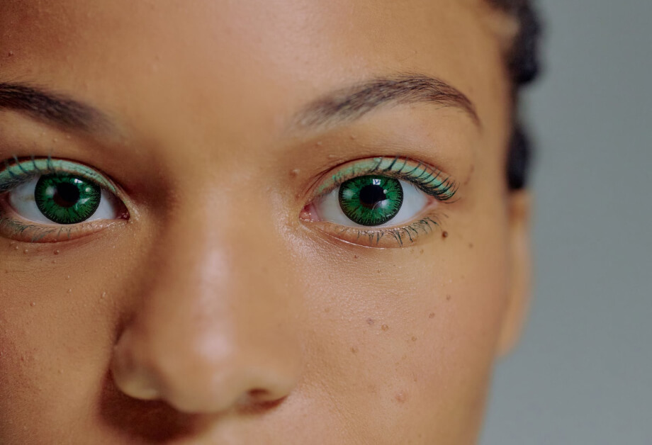 Close up of a human face